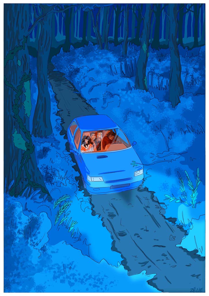 Illustration GRAVE par ZelieGraph