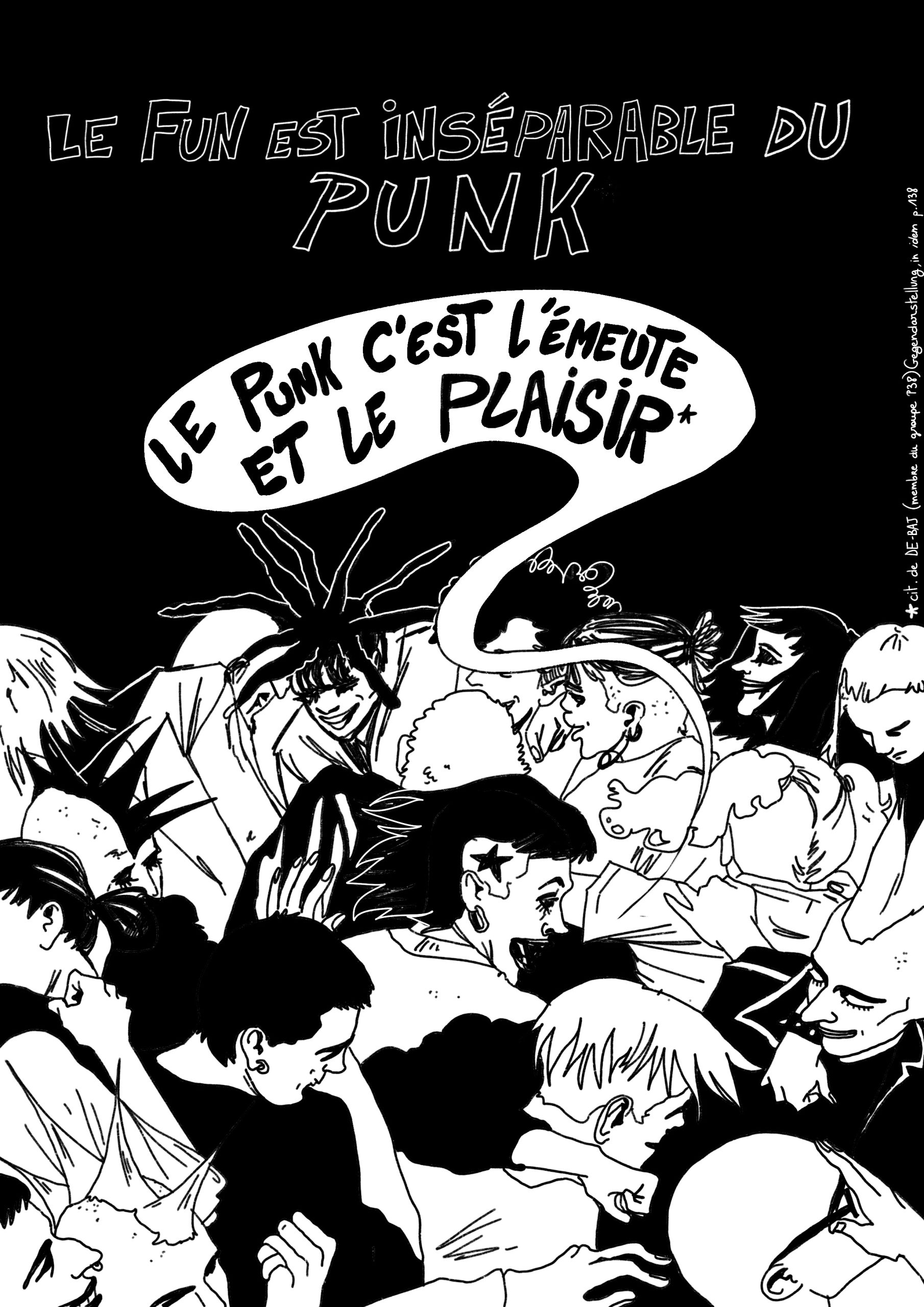 Illustration Pogo Punk par ZelieGraph