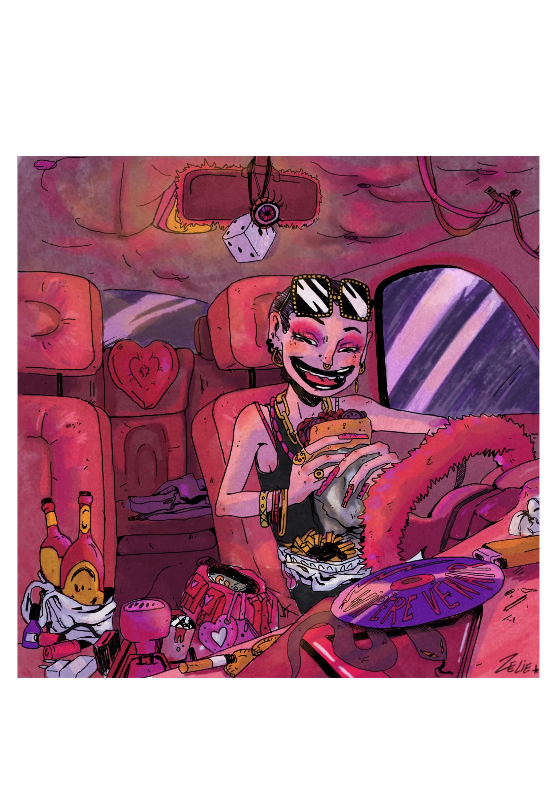 Illustration Viperevener par ZelieGraph